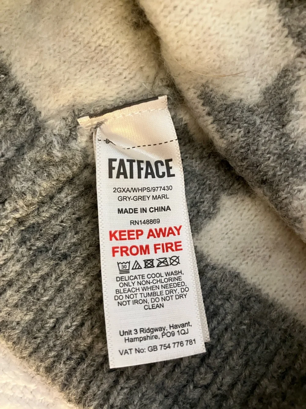 Fat Face adorable cozy